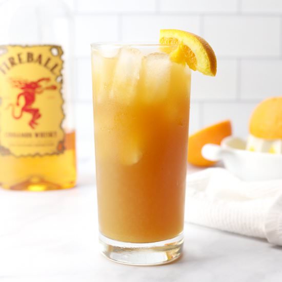 Fireball Orange Sweet Tea