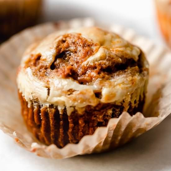 Pumpkin Cream Cheese Muffins
