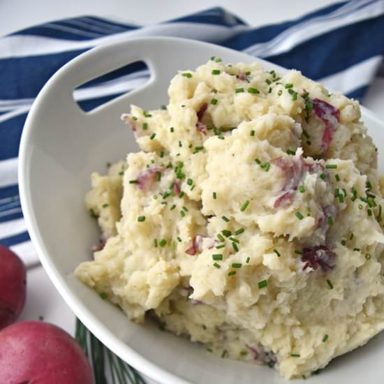 Instant Pot Garlic Mashed Potatoes