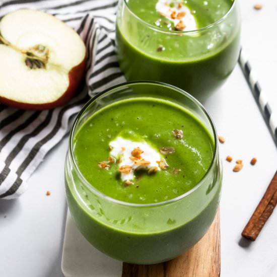 Apple Pie Green Smoothie