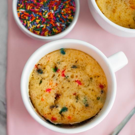 Funfetti Microwave Mug Cake