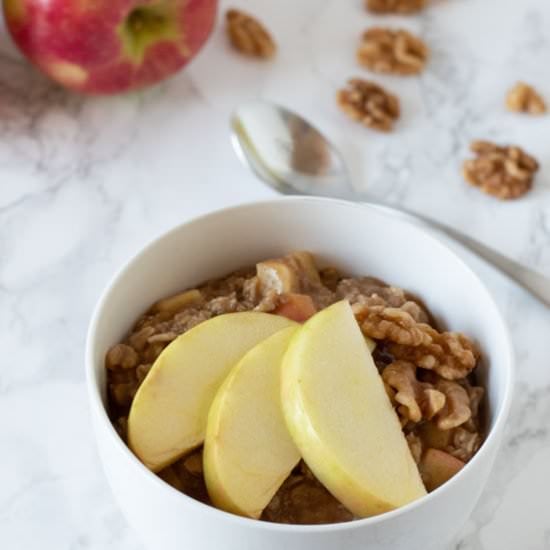 Apple Pie Oatmeal
