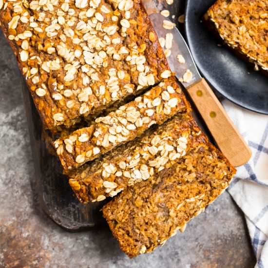 Oatmeal Banana Bread