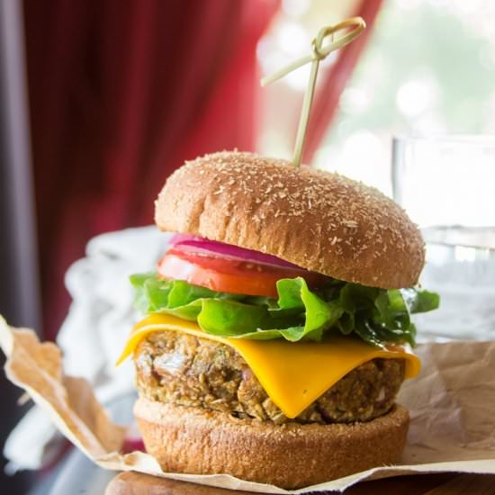 Zesty Lentil Burgers