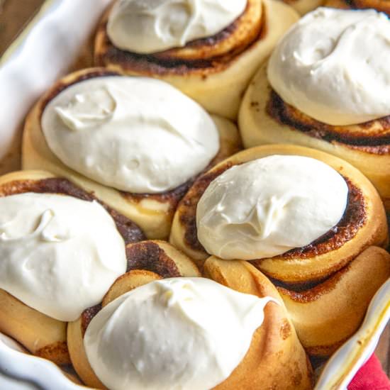 The Best Homemade Cinnamon Rolls