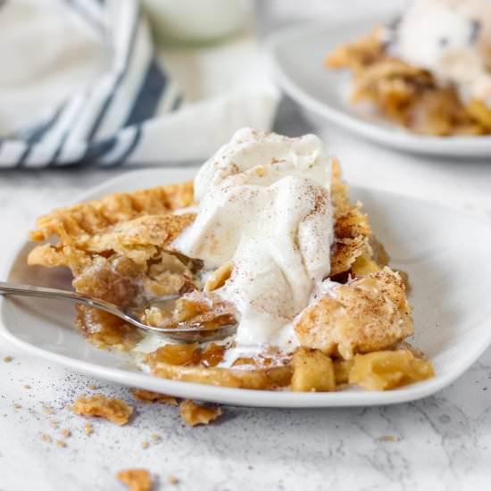 Thin Sliced Apples Apple Pie