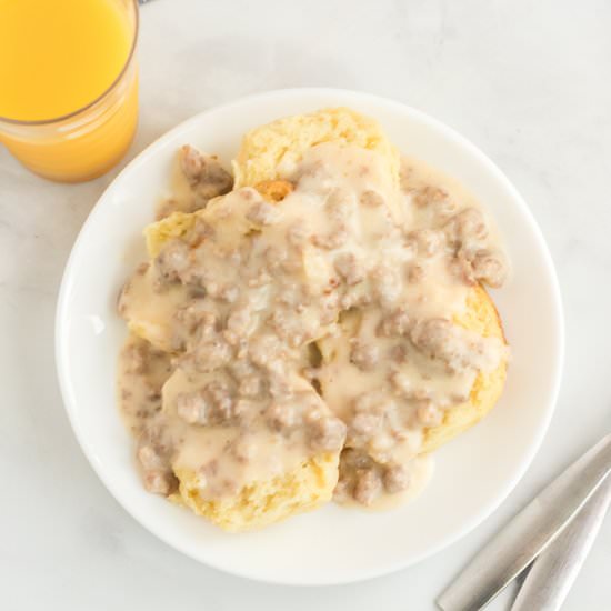 Instant Pot Sausage Gravy