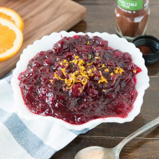 ORANGE BLACKBERRY SPICED CRANBERRY