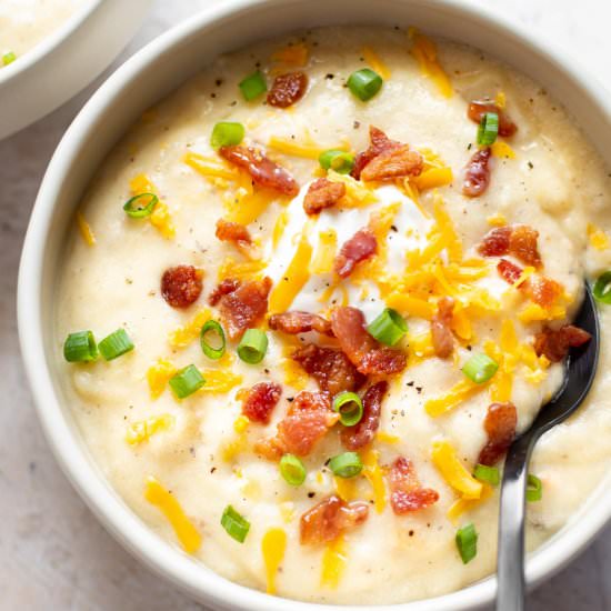 easy baked potato soup