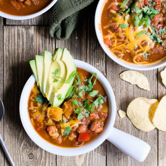 Crockpot Mexican Chili
