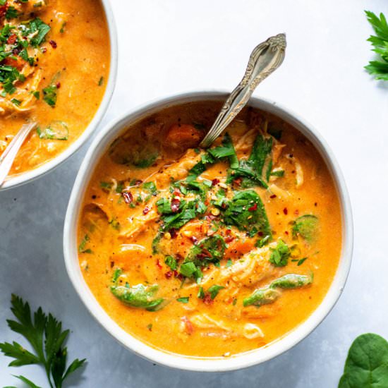 Dairy Free Chicken & Vegetable Soup