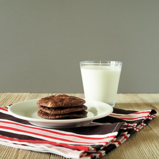 Chocolate White Chip Cookies