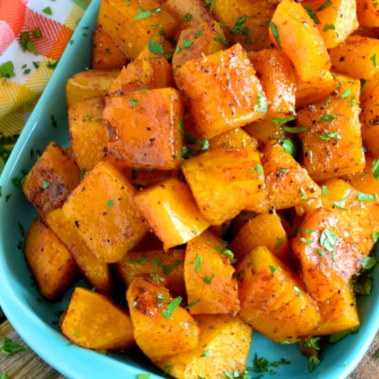Maple Glazed Squash