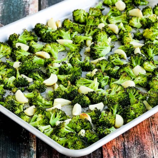 Roasted Broccoli with Garlic
