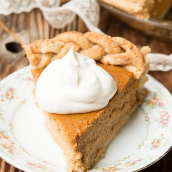 CLASSIC PUMPKIN PIE