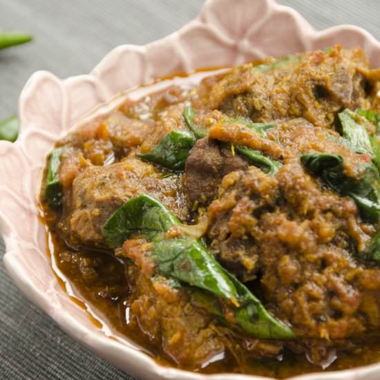 Lamb & Spinach Curry