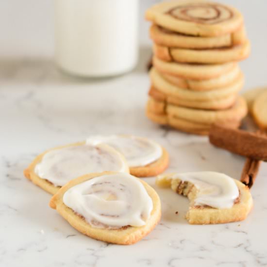 Cinnamon Roll Cookies