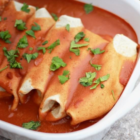Bean Enchiladas