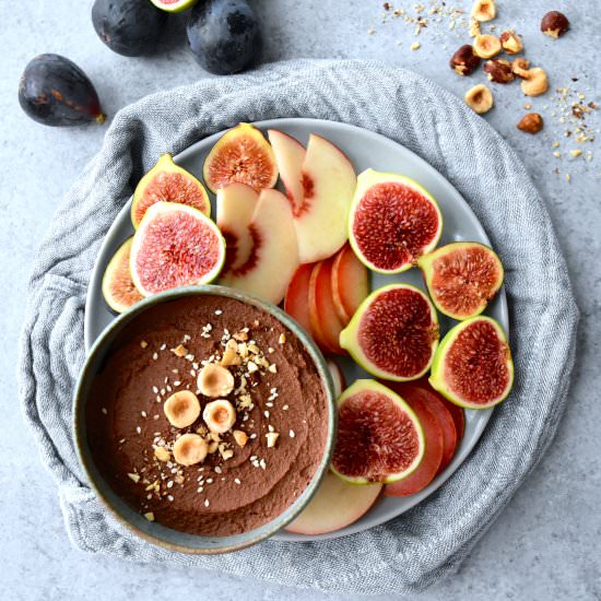 Chocolate Hazelnut Hummus