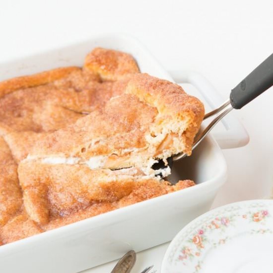 CRESCENT ROLL APPLE PIE CHEESECAKE
