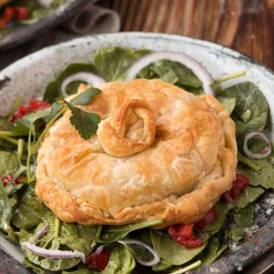 SAVORY CHICKEN POT PIE