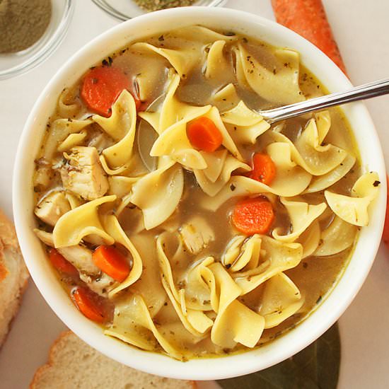 Homemade Chicken Noodle Soup