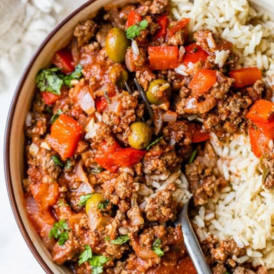 Crock Pot Picadillo