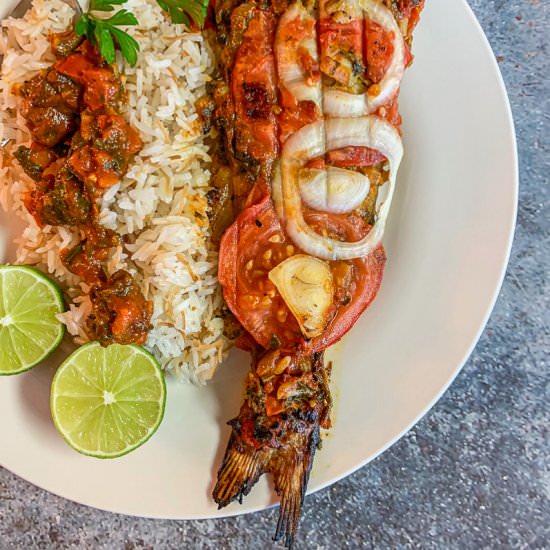 Masgouf (Iraqi Grilled Fish)