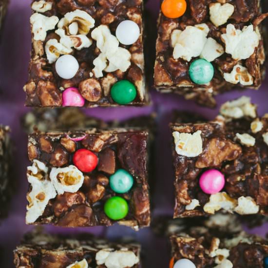 Popcorn Rocky Road