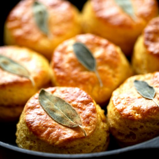 Sweet Potato Biscuits and Sage