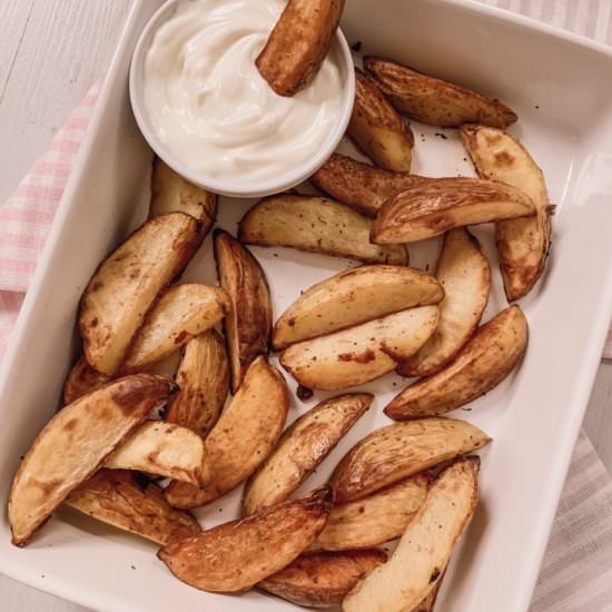 Crispy Bake Potatoe Wedges