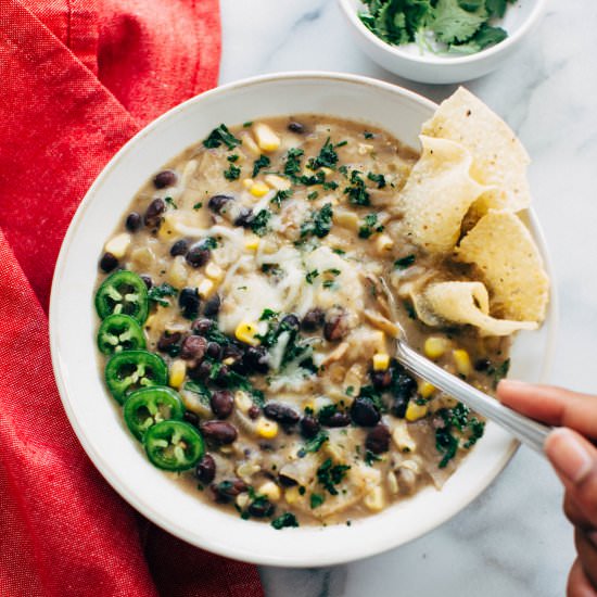 Vegetarian Chili With Black Beans
