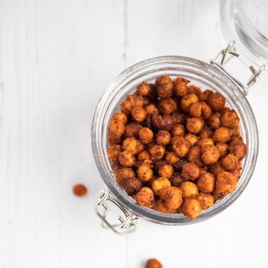 Spicy Roasted Chickpeas