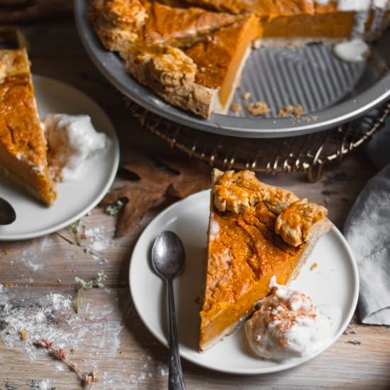 Vegan Sweet Potato Pie