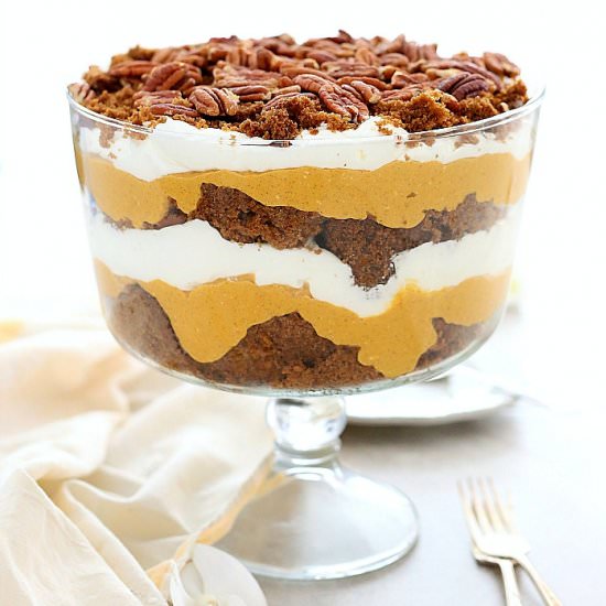 GF Gingerbread Pumpkin Trifle