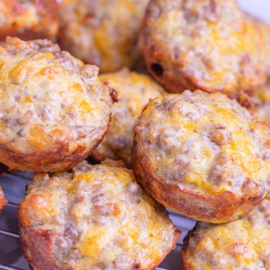 SAUSAGE & EGG MUFFINS