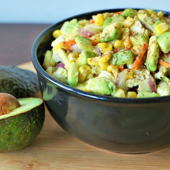 Refreshing Avocado Chicken Salad