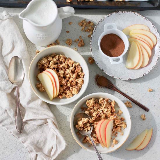 Maple Apple Granola