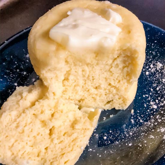 Grain Free Lemon Mug Cake for One