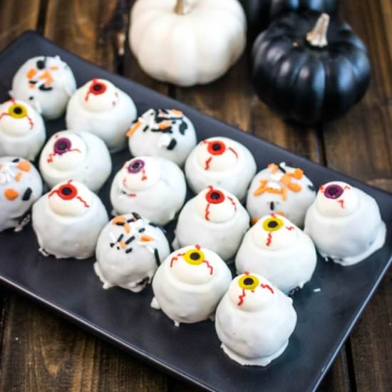 Spooky Eyeball Truffles