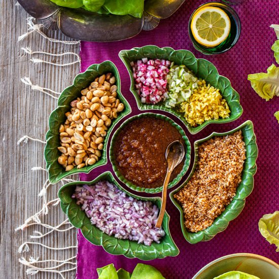 Thai Salad Cups (Miang Kham)