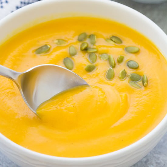 Instant Pot Butternut Squash Soup