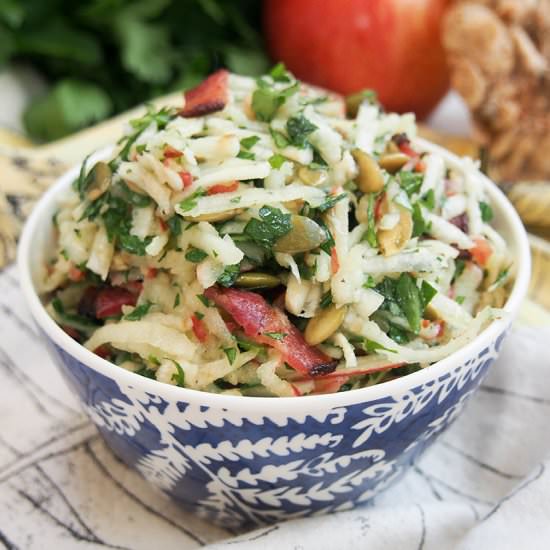 Apple celeriac salad