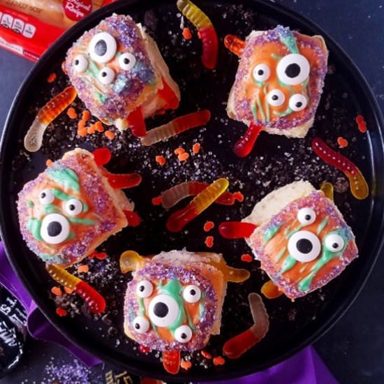 Halloween Pumpkin Bread Rolls