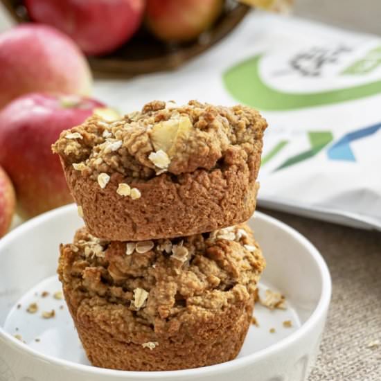 Chunky Apple Caramel Muffin