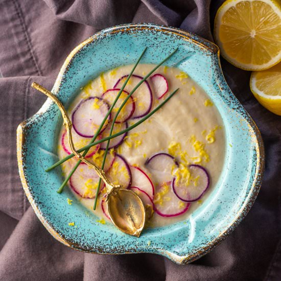 Cauliflower and Leek Soup