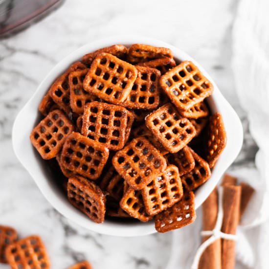 Maple Cinnamon Pretzels