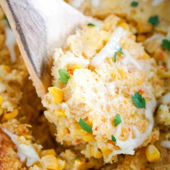Crockpot Corn Casserole