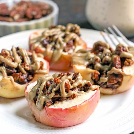 Paleo Baked Apples with Crumble