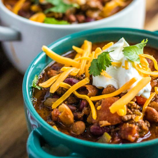 Chunky Crockpot Chili Recipe